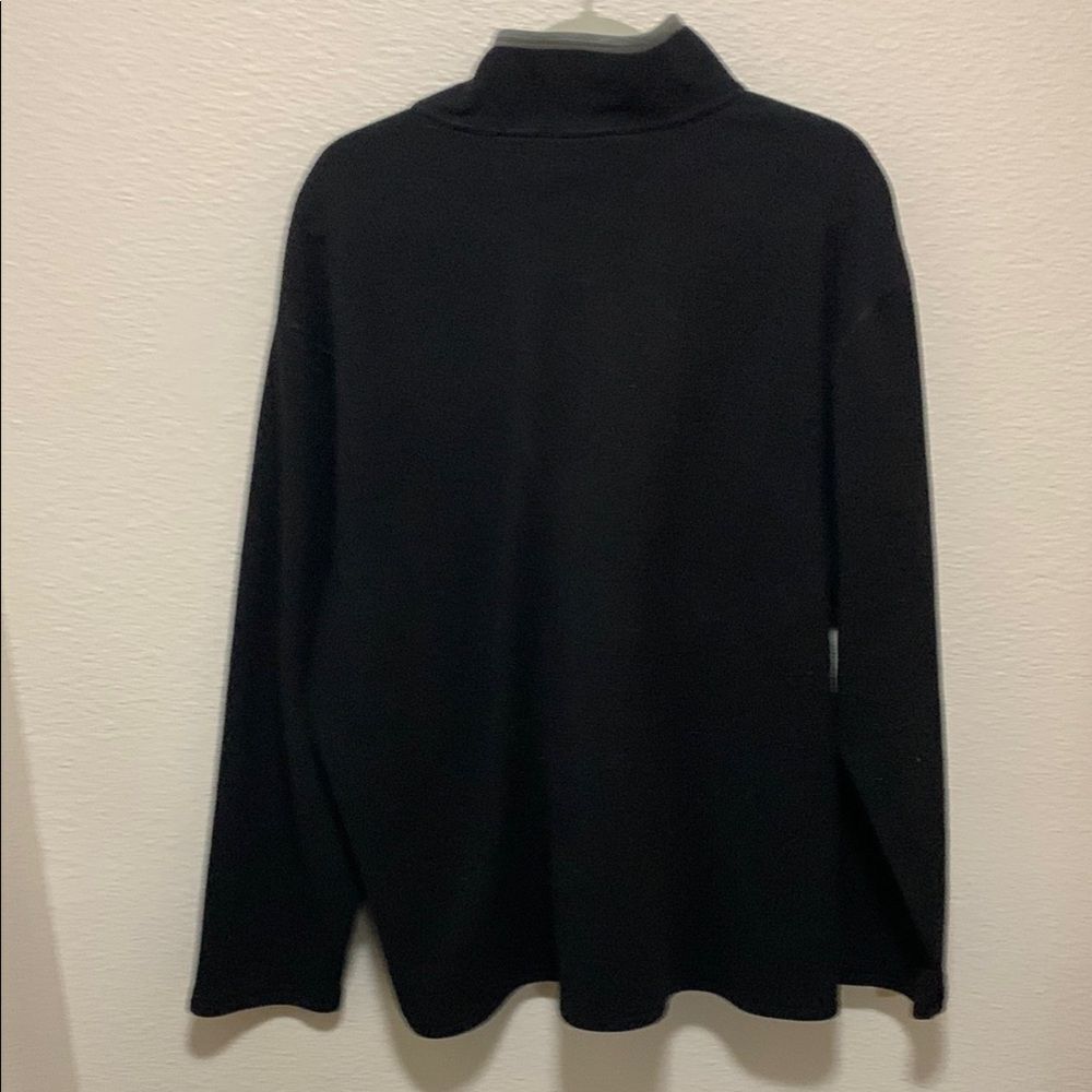 Fila Black Zip Up Sweatshirt Men's Size 2XL - Picture 3 of 6